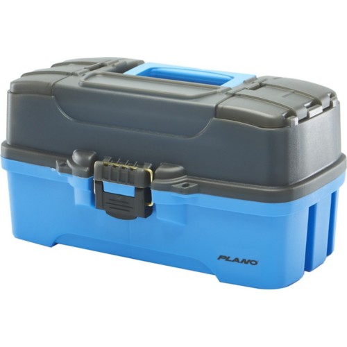 Plano 3-Tray Tackle Box Blue