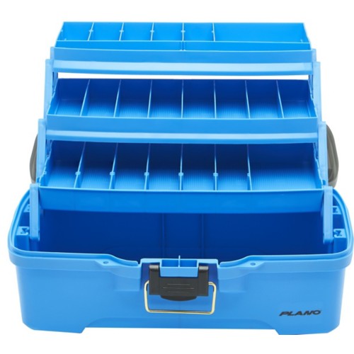 Plano 3-Tray Tackle Box Blue