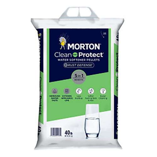 Morton Rust Remover Water Softener Salt Pellets 40 lb