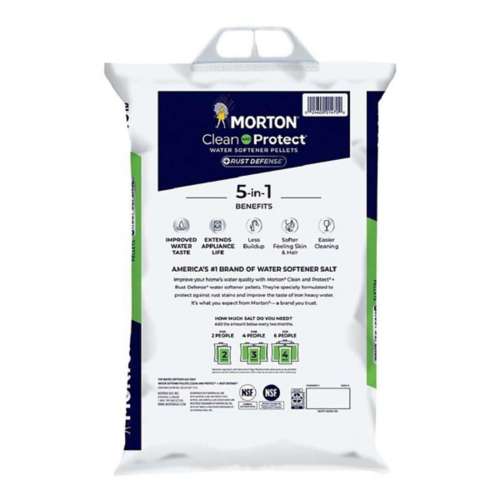Morton Rust Remover Water Softener Salt Pellets 40 lb
