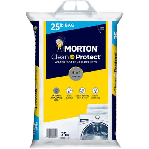 Morton Salt Clean and Protect Water Softener Sal Pellets - 25 lb
