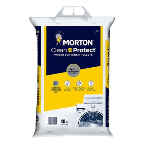 Morton Clean and Protect Water Softener Salt Pellets 40 lb