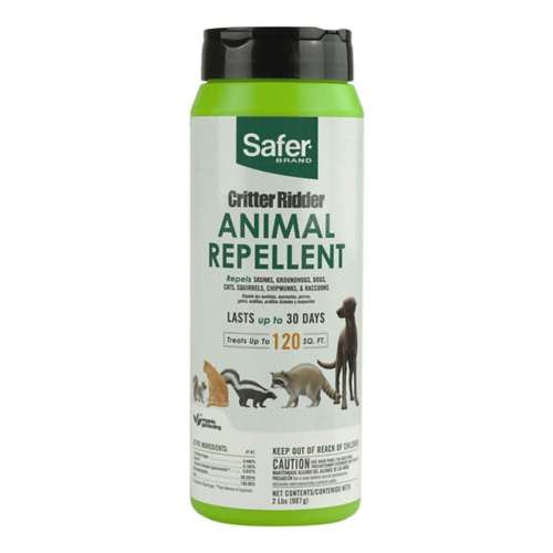 Safer Brand Critter Ridder Animal Repellent Granules For Most Animal Types 2 lb