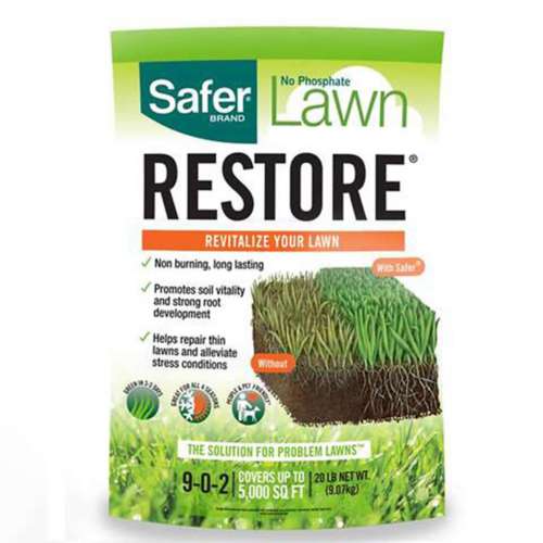 Safer Brand Lawn Restore All-Purpose Lawn Fertilizer - 5000 sq ft