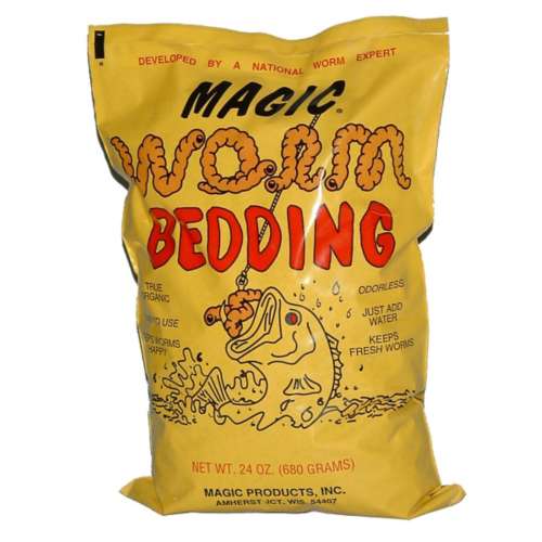 Magic Worm Bedding - 1 1/2 lb McQueen bag
