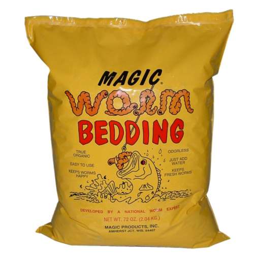 Magic Worm Bedding - 4 1/2 lb pre bag