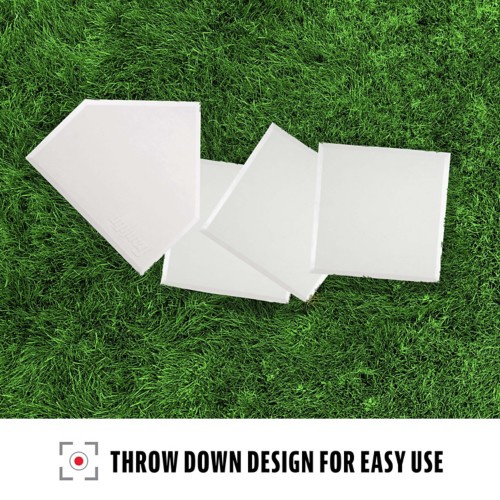 Franklin MLB Deluxe 4-Piece Rubber Base Set