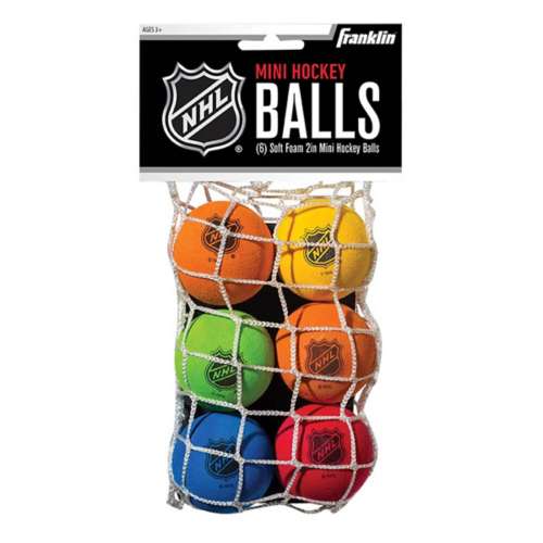 Franklin Foam Mini Hockey Balls 6 Pack
