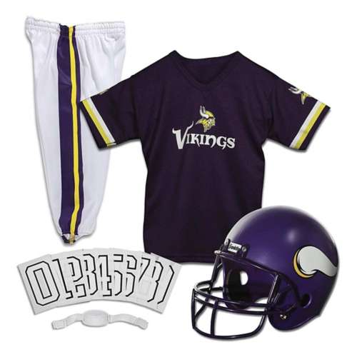 Franklin Sports Minnesota Vikings Deluxe Football Uniform Set