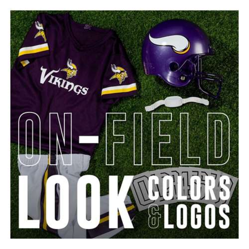 Franklin Sports Minnesota Vikings Deluxe Football Uniform Set