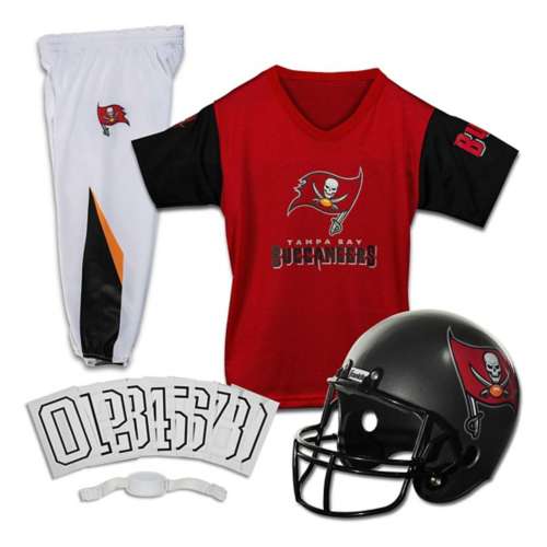 Franklin Sports Tampa Bay Buccaneers Deluxe Football Uniform Set