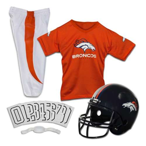 Franklin Sports Denver Broncos Deluxe Football Uniform Set