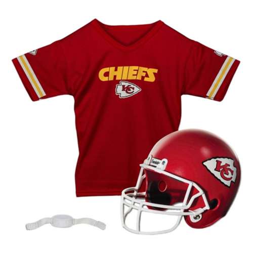 Franklin Sports Kids' Kansas City Chiefs Jersey and Helmet Set