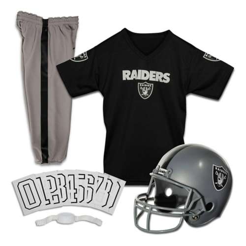 Franklin Sports Las Vegas Raiders Deluxe Football Uniform Set