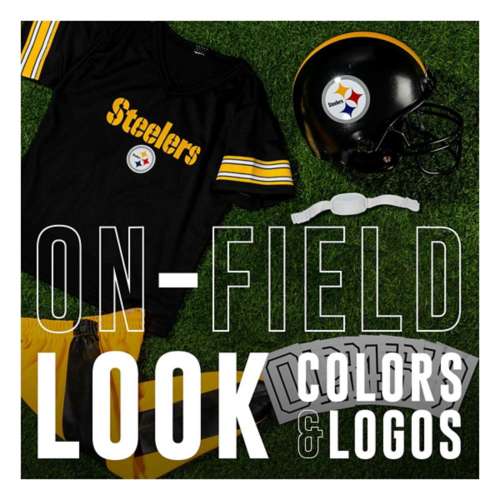Franklin Sports Pittsburgh Steelers Deluxe Football Uniform Set