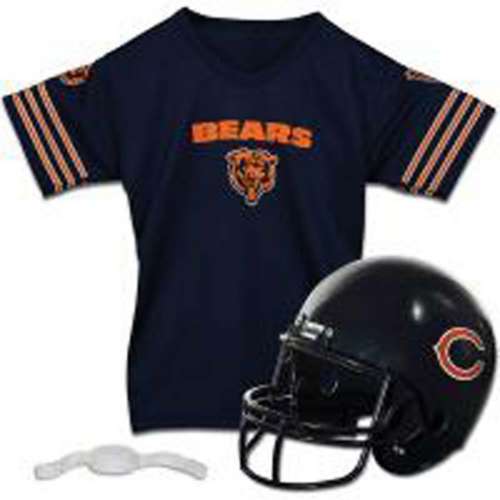Franklin Sports Kids' Chicago Bears Jersey and Helmet Set