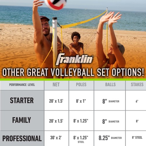 Franklin Sports Advanced Volleyball Set - Primary Image