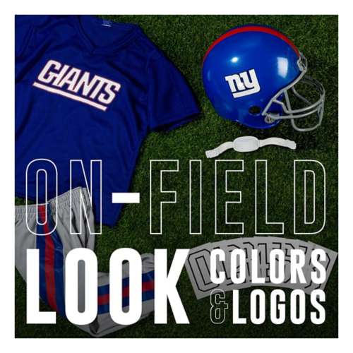 Franklin Sports New York Giants Deluxe Football Uniform Set
