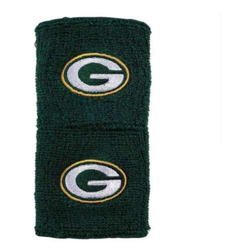 Franklin Sports Green Bay Packers Wristband 2pk