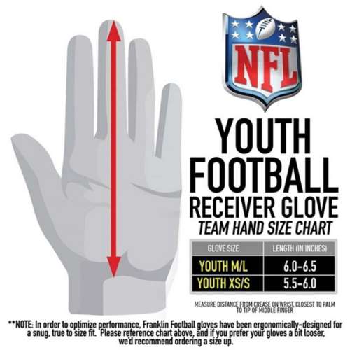 Franklin Sports Dallas Cowboys Receiver Gloves