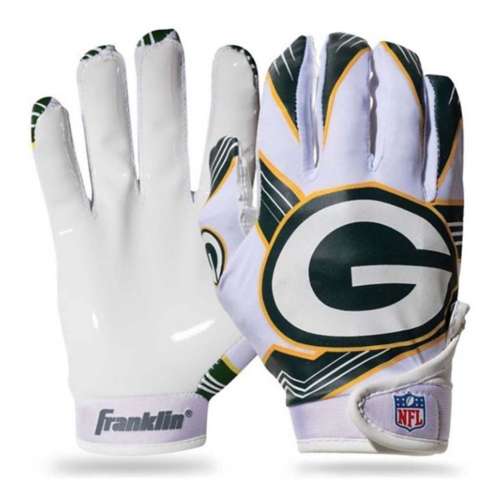 Franklin Sports Youth Green Bay Packers Receiver Gloves