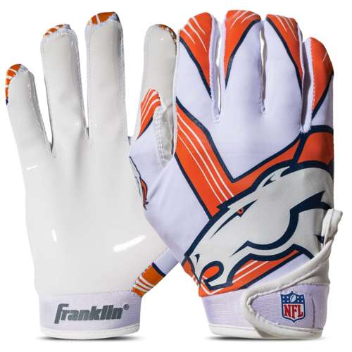 Franklin Sports Youth Denver Broncos Receiver Gloves