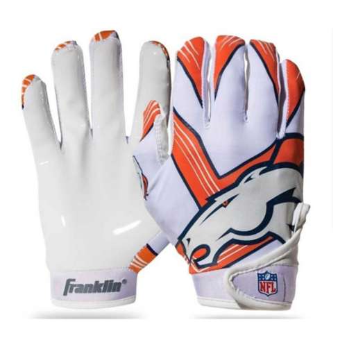 Franklin Sports Youth Denver Broncos Receiver Gloves