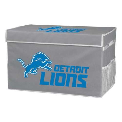 Franklin Sports Detroit Lions Collapsible Footlocker Storage Bin