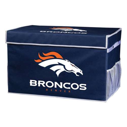 Franklin Sports Denver Broncos Collapsible Footlocker Storage Bin