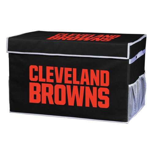 Franklin Sports Cleveland Browns Collapsible Footlocker Storage Bin