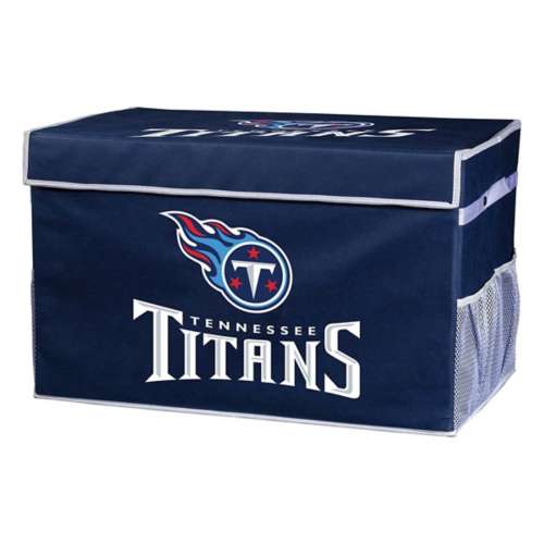 Franklin Sports Tennessee Titans Collapsible Footlocker Storage Bin