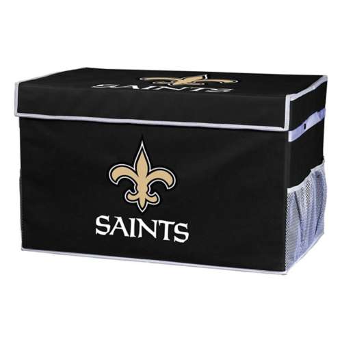 Franklin Sports New Orleans Saints Collapsible Footlocker Storage Bin