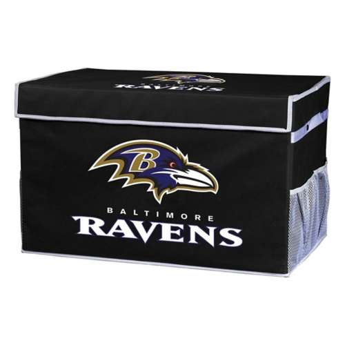 Franklin Sports Baltimore Ravens Collapsible Footlocker Storage Bin