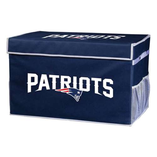 Franklin Sports New England Patriots Collapsible Footlocker Storage Bin