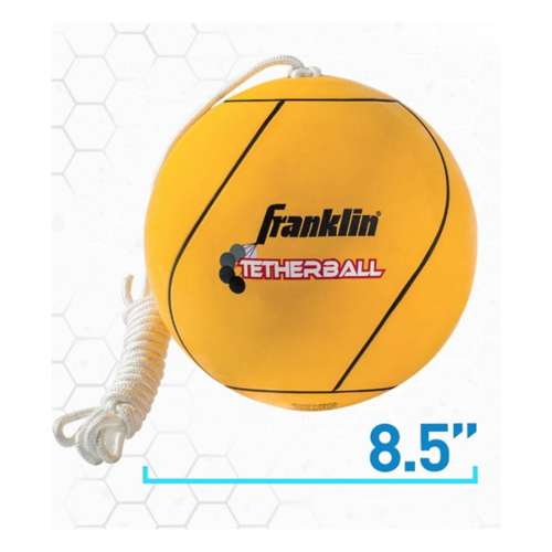 Franklin Sports Official Yellow Rubber Tetherball