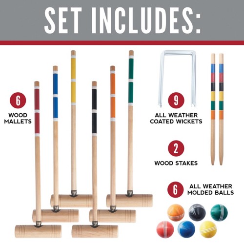 Franklin Professional Croquet Set - Primary Image