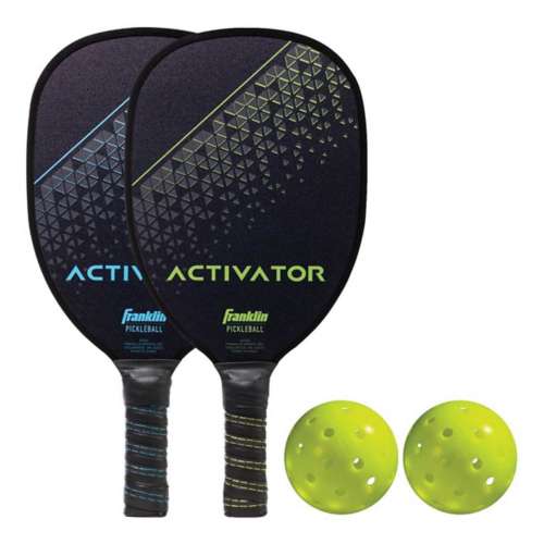 Franklin Activator 2 Player Wood Pickleball Paddle and Ball Set