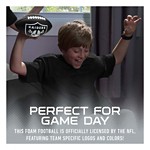 Franklin Sports Las Vegas Raiders 3D Mini Football - Thumbnail 5 of 6