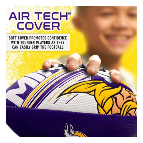 Franklin Sports NFL Minnesota Vikings Air Tech Youth Football - Primary Image