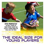 Franklin Sports NFL Minnesota Vikings Air Tech Youth Football - Thumbnail 4 of 5