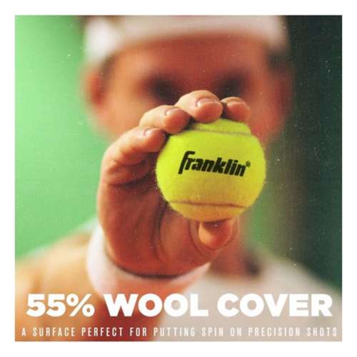 Franklin Sports Padel Pro+ Balls - 3 Pack