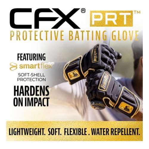 Adult Franklin Sports CFX PRT Protective Baseball Batting Gloves