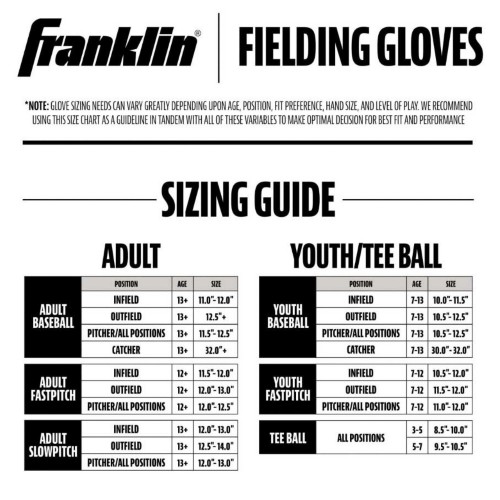 Franklin CTZ5000 13"Baseball Glove - Primary Image