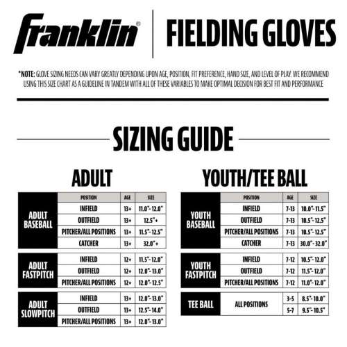 Franklin Field Master Fastpitch 12.5" First Base Glove