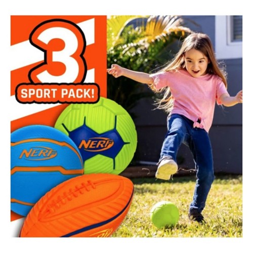 NERF 3-Pack Mini Foam Ball Set - Primary Image