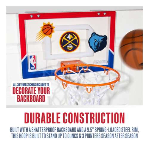 Franklin Sports NBA Over the Door Mini Basketball Hoop