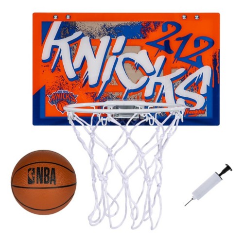 Franklin Sports NBA New York Knicks Over the Door Basketball Hoop - Primary Image
