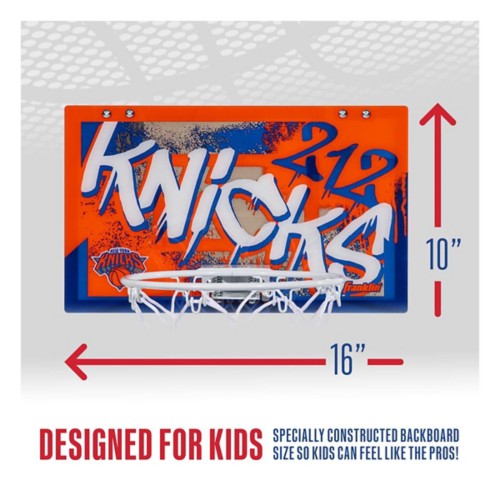 Franklin Sports NBA New York Knicks Over the Door Basketball Hoop - Primary Image
