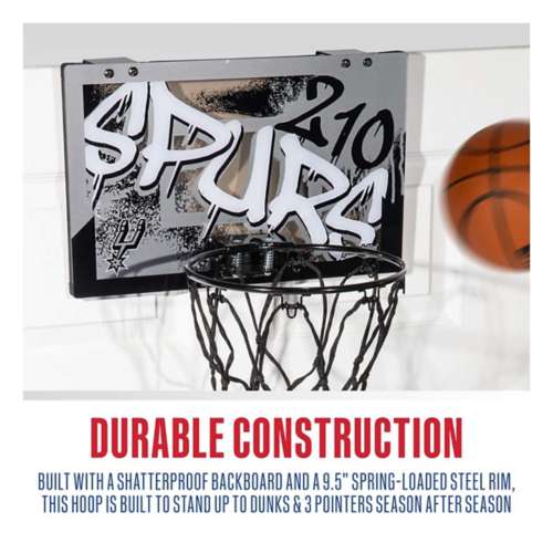 Franklin Sports NBA San Antonio Spurs Over the Door Basketball