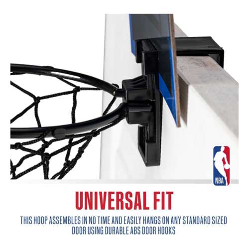 Franklin Sports NBA Dallas Mavericks Mini Over the Door Basketball Hoop